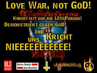 Weg mit dem Geschmeiss!