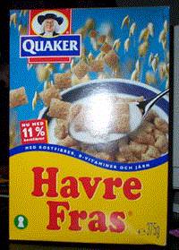 Die ORIGINALEN Quaker-Cerealien aus Schweden!